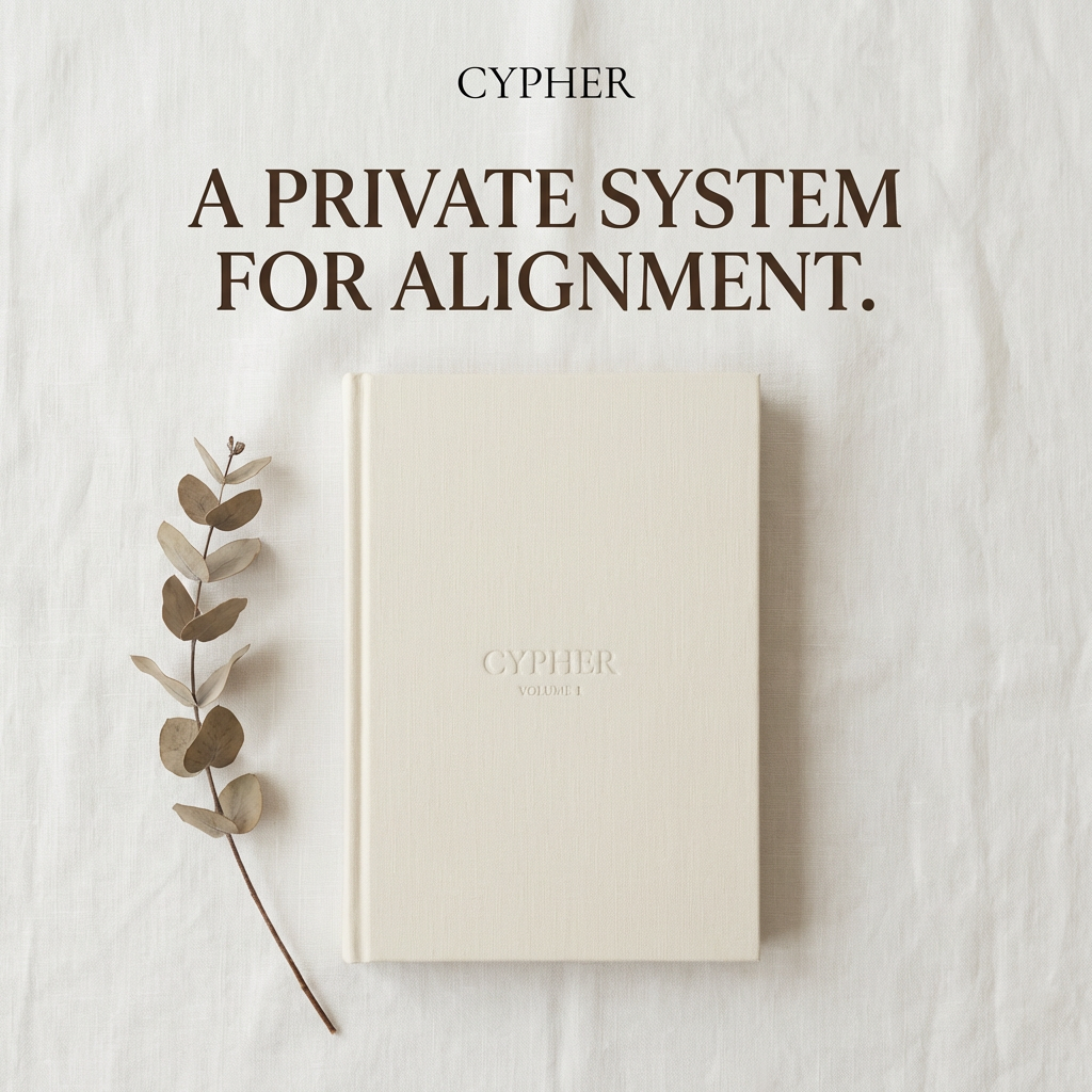 CYPHER Vol. 1 — A Private System for Alignment